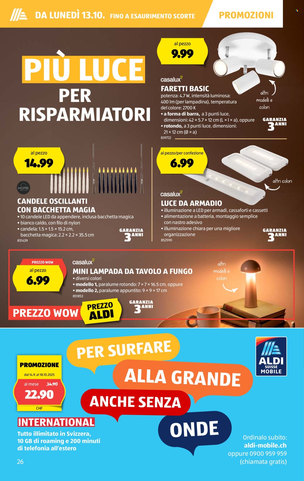 Volantino Aldi - 9.10.2025 - 15.10.2025. Pagina 26. Pagina 26