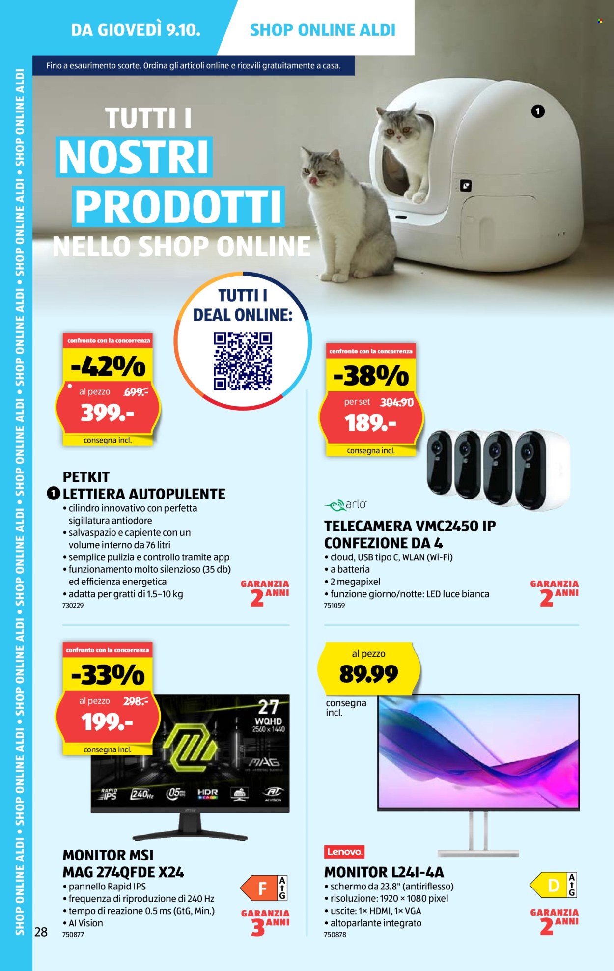 Volantino Aldi - 9.10.2025 - 15.10.2025. Pagina 28. Pagina 28