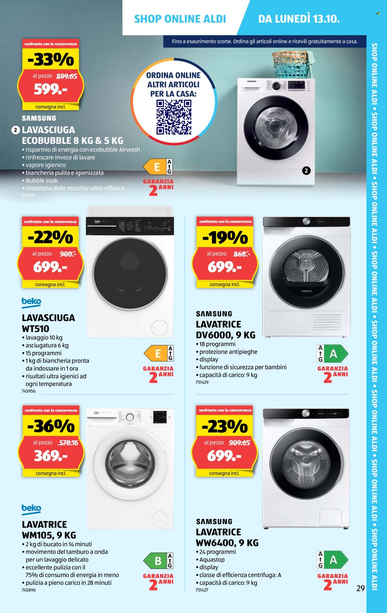 Volantino Aldi - 9.10.2025 - 15.10.2025. Pagina 29. Pagina 29