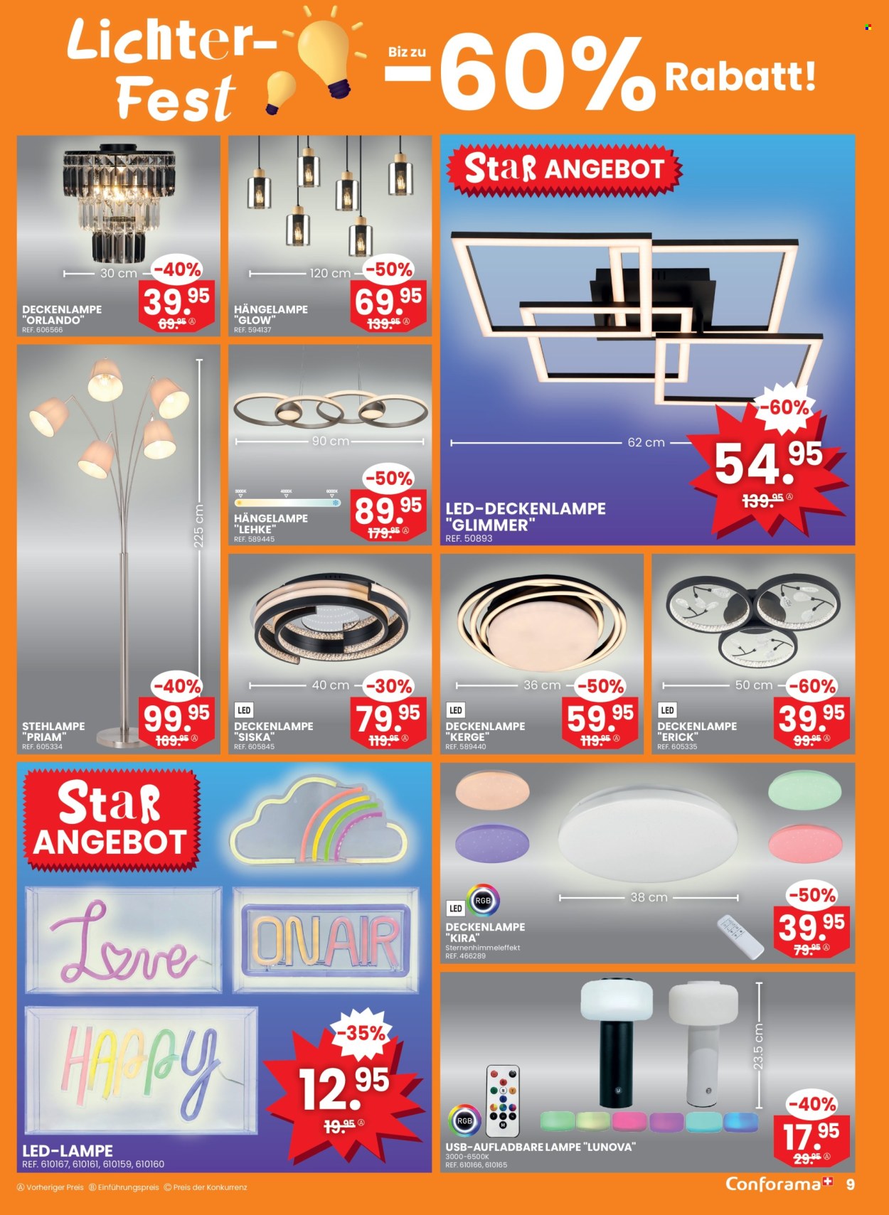 Volantino Conforama - 1.10.2025 - 14.10.2025. Pagina 9. Pagina 9