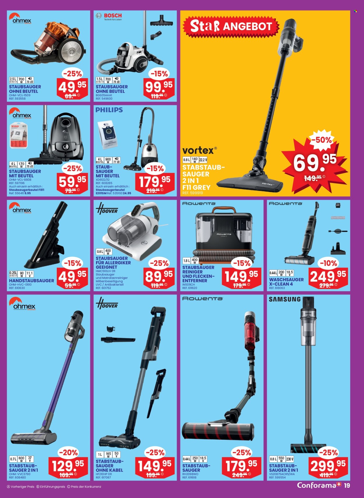 Volantino Conforama - 1.10.2025 - 14.10.2025. Pagina 19. Pagina 19