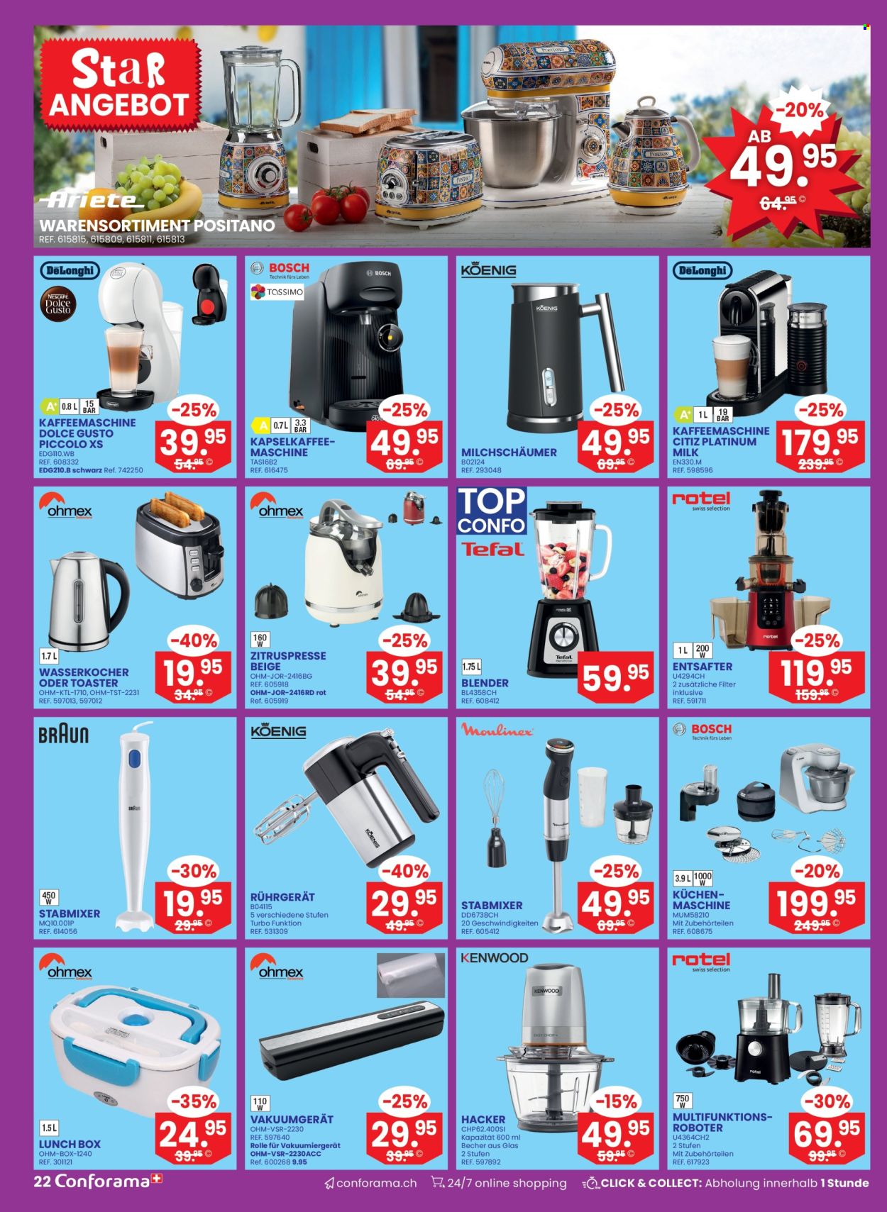 Volantino Conforama - 1.10.2025 - 14.10.2025. Pagina 22. Pagina 22