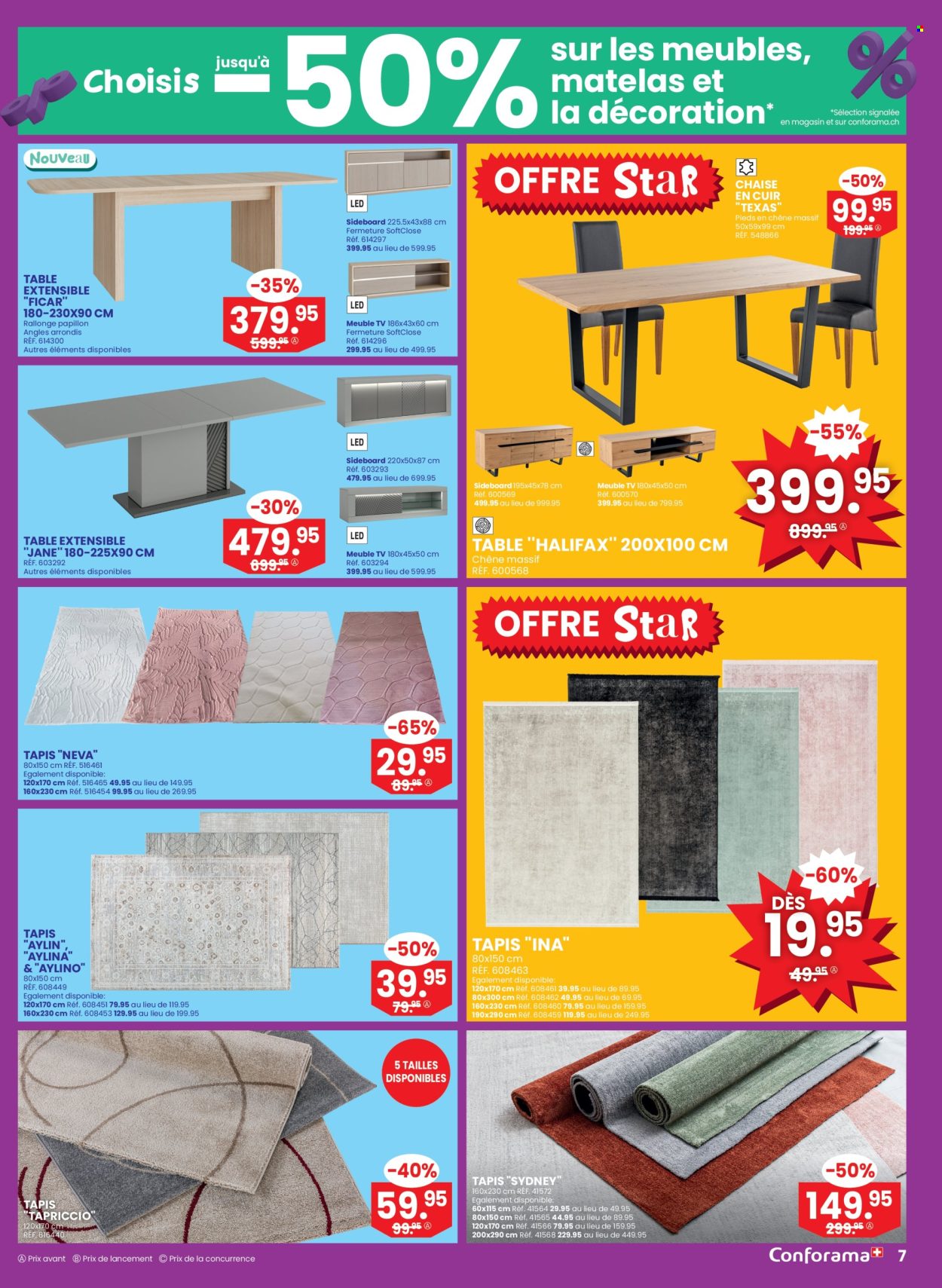 Volantino Conforama - 1.10.2025 - 14.10.2025. Pagina 7. Pagina 7