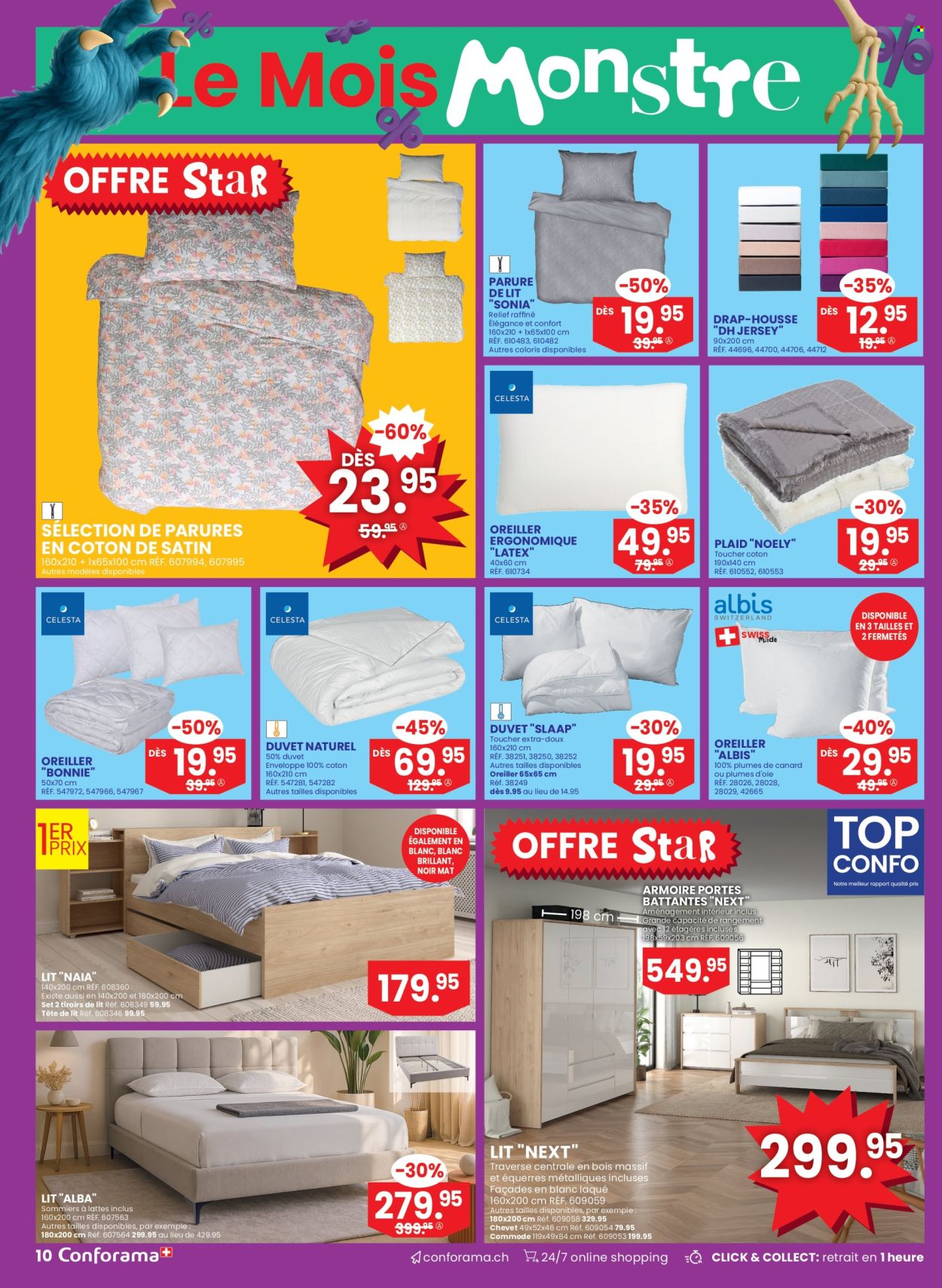 Volantino Conforama - 1.10.2025 - 14.10.2025. Pagina 10. Pagina 10