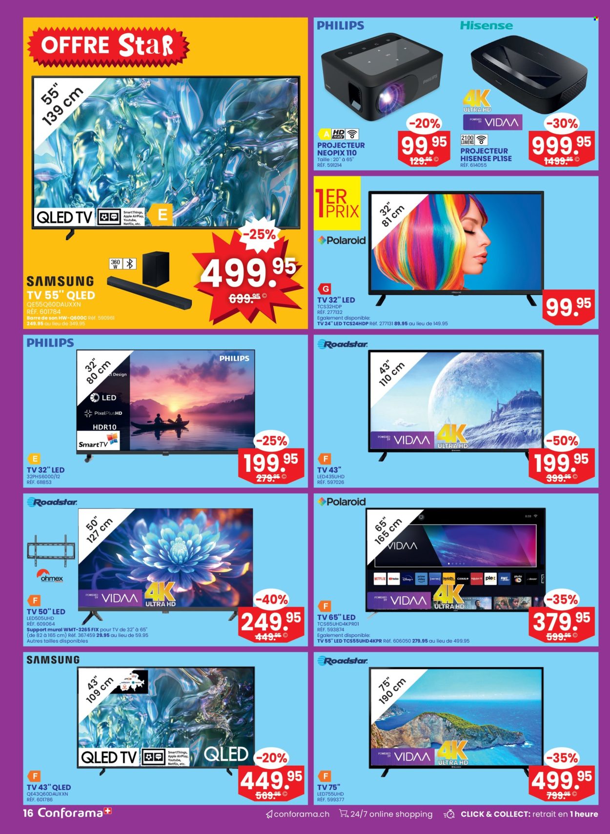 Volantino Conforama - 1.10.2025 - 14.10.2025. Pagina 16. Pagina 16