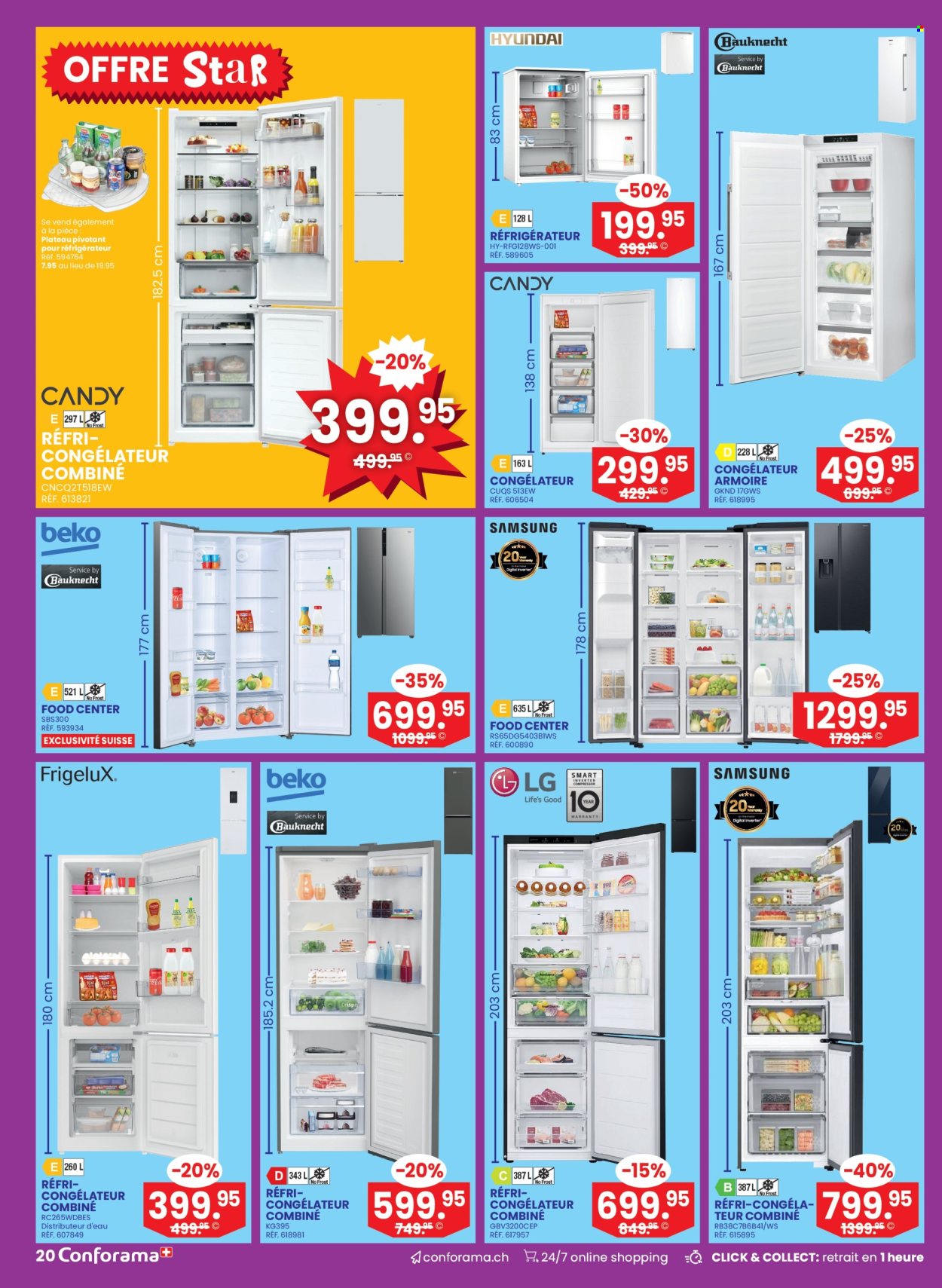 Volantino Conforama - 1.10.2025 - 14.10.2025. Pagina 20. Pagina 20