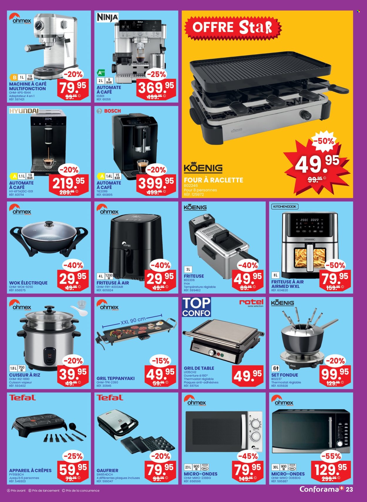Volantino Conforama - 1.10.2025 - 14.10.2025. Pagina 23. Pagina 23