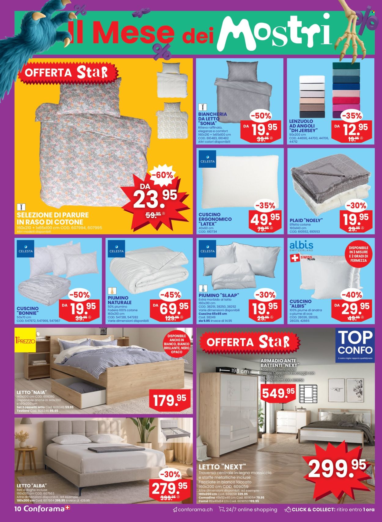 Volantino Conforama - 1.10.2025 - 14.10.2025. Pagina 10. Pagina 10