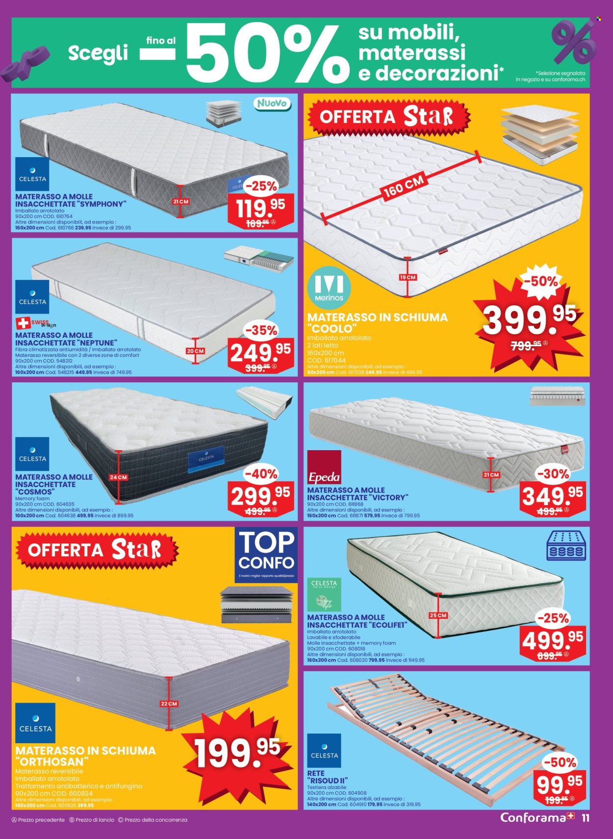 Volantino Conforama - 1.10.2025 - 14.10.2025. Pagina 11. Pagina 11