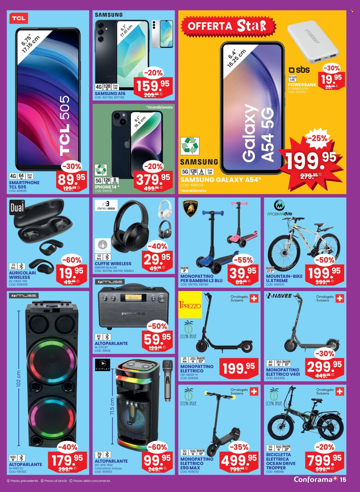 Volantino Conforama - 1.10.2025 - 14.10.2025. Pagina 15. Pagina 15