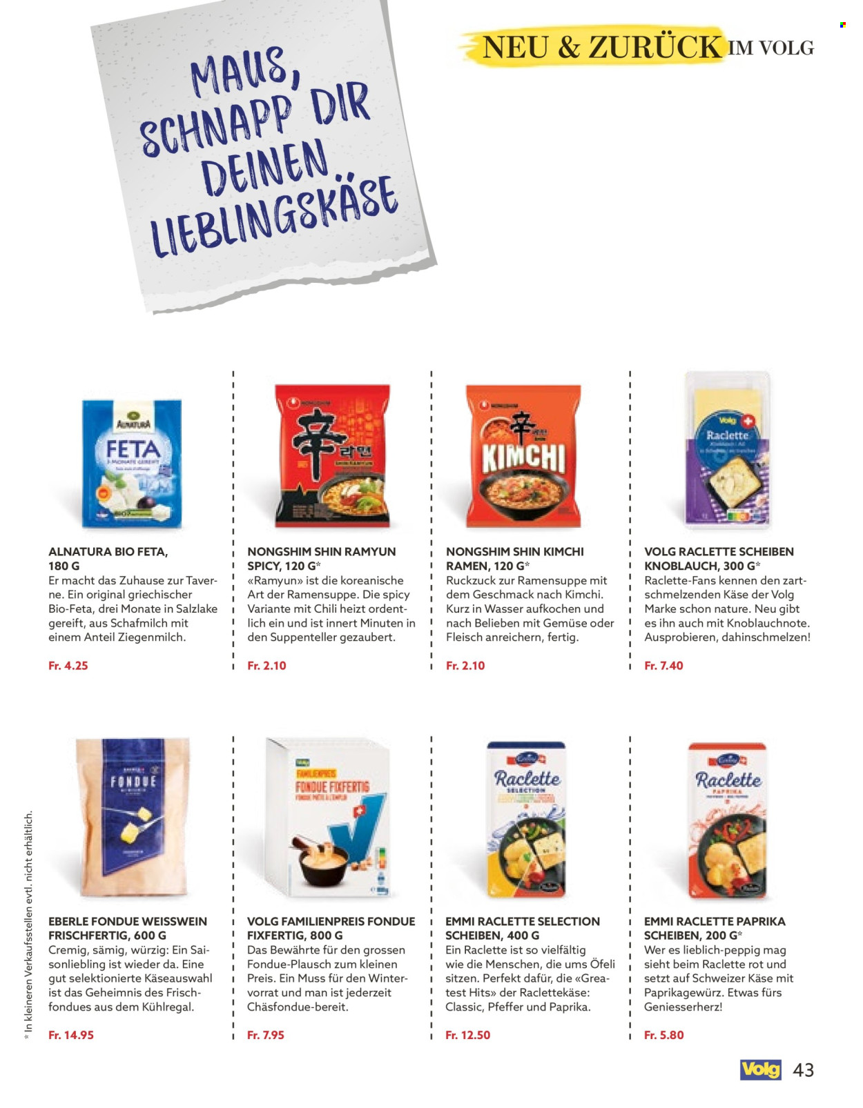 Volantino Volg - 1.10.2025 - 31.10.2025. Pagina 43. Pagina 43