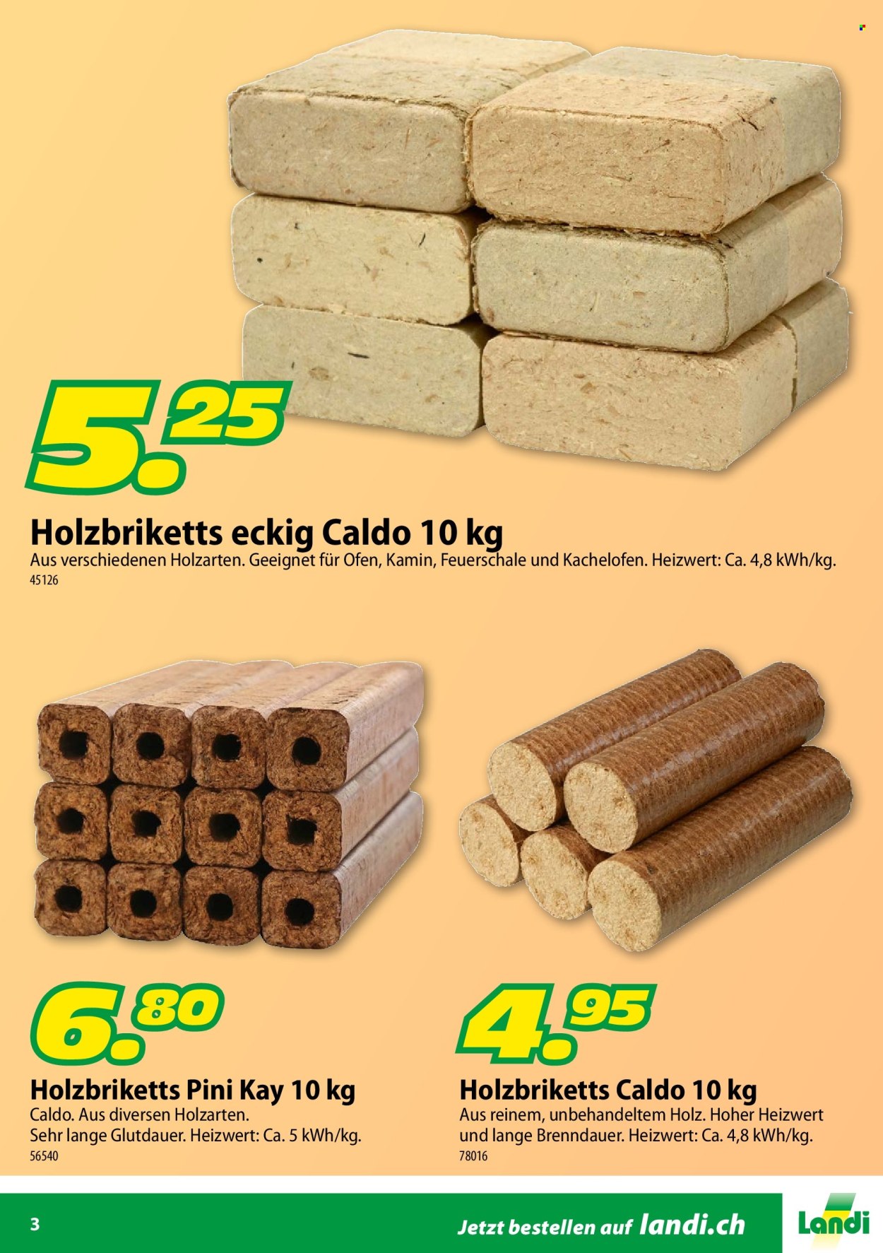 Volantino Landi. Pagina 3. Pagina 3