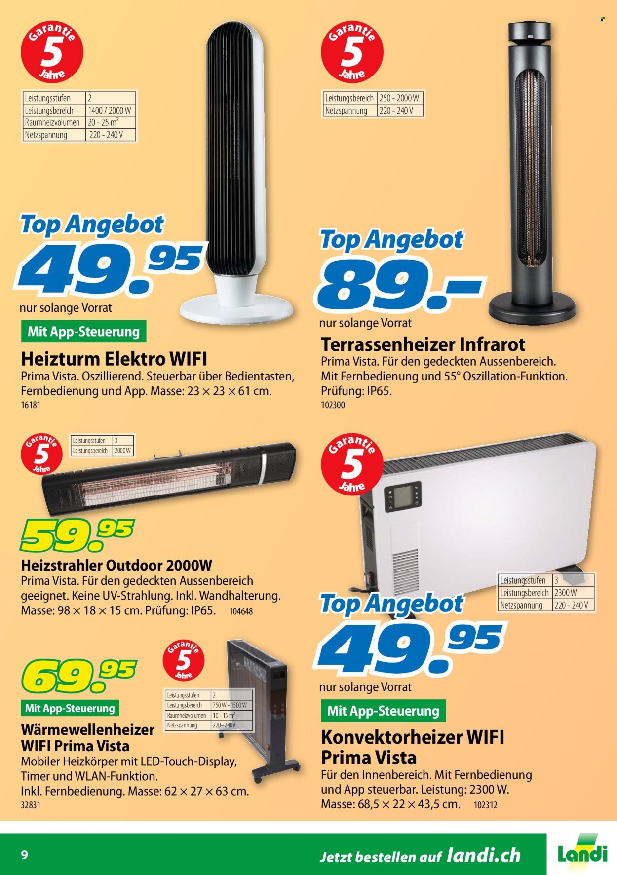 Volantino Landi. Pagina 9. Pagina 9