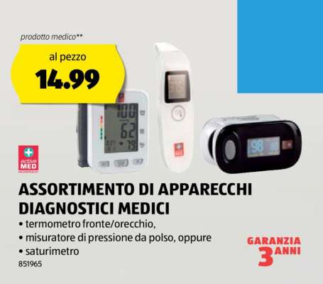 ASSORTIMENTO DI APPARECCHI DIAGNOSTICI MEDICI