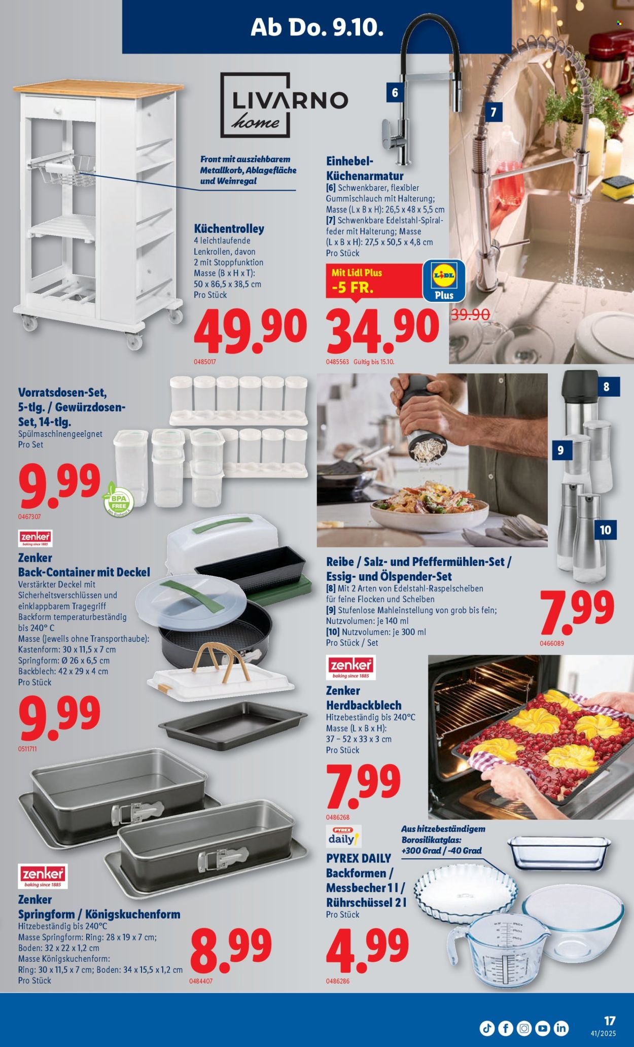 Volantino Lidl - 9.10.2025 - 15.10.2025. Pagina 17. Pagina 17