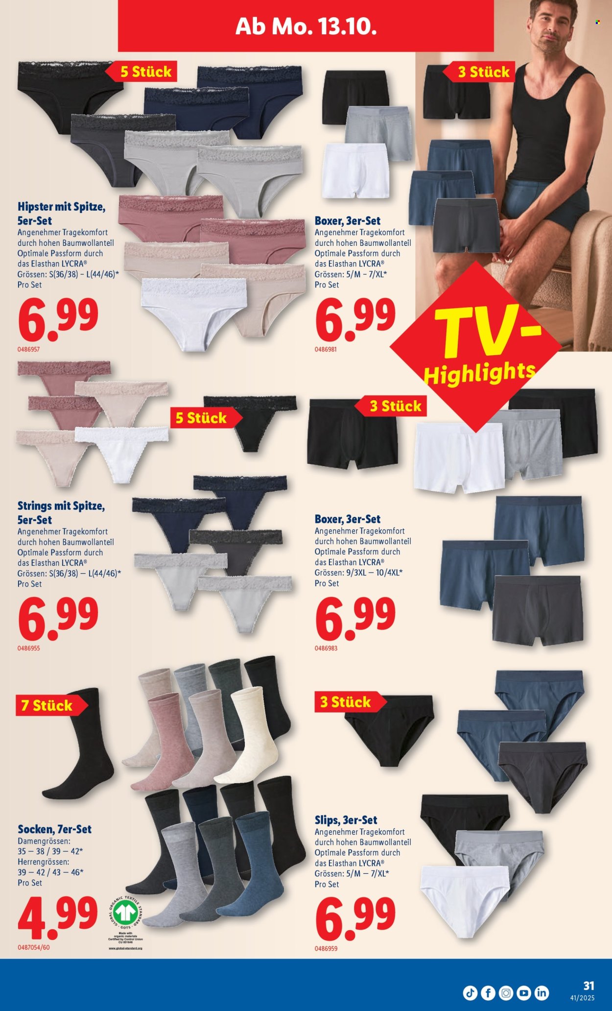Volantino Lidl - 9.10.2025 - 15.10.2025. Pagina 31. Pagina 31