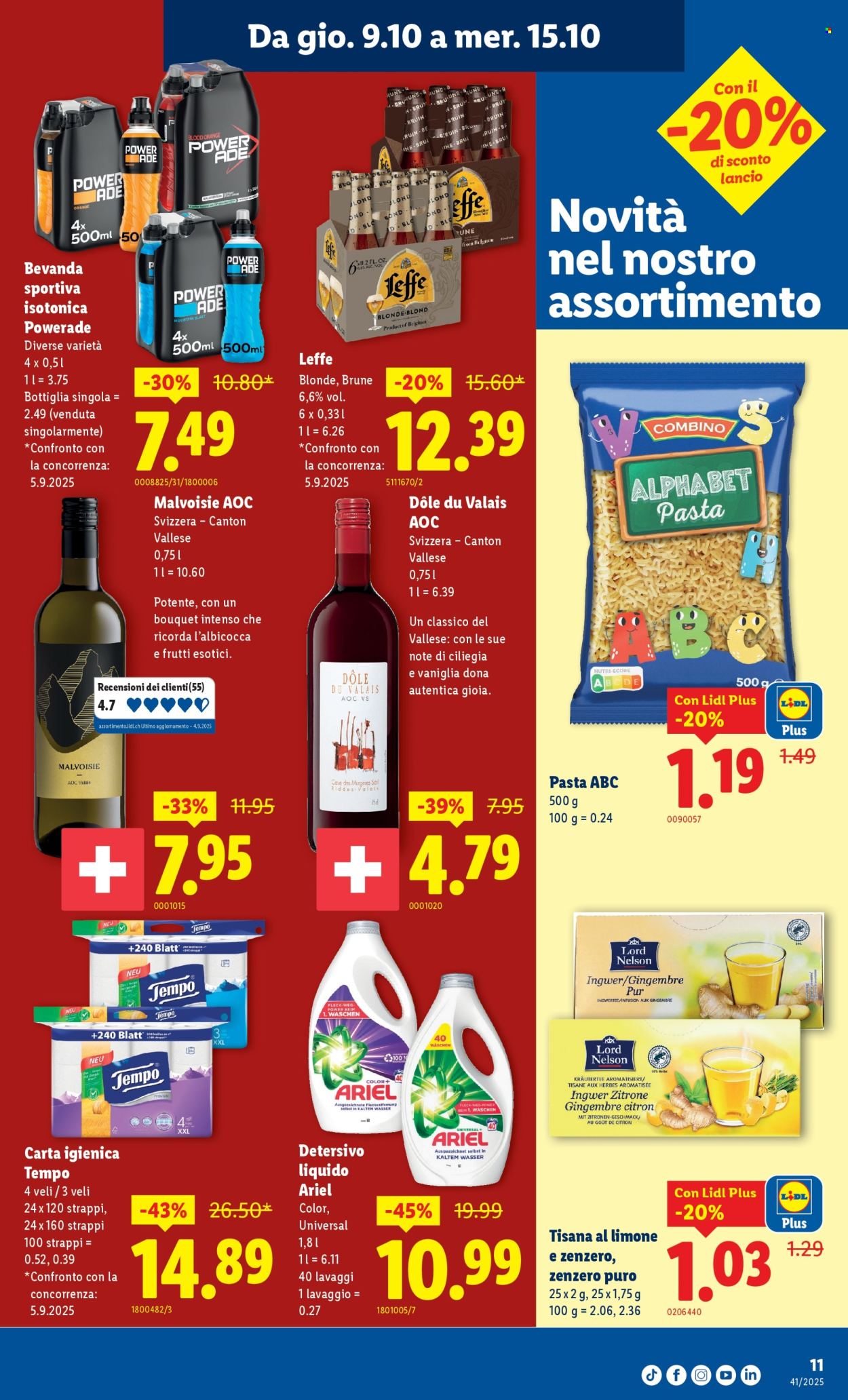 Volantino Lidl - 9.10.2025 - 15.10.2025. Pagina 11. Pagina 11