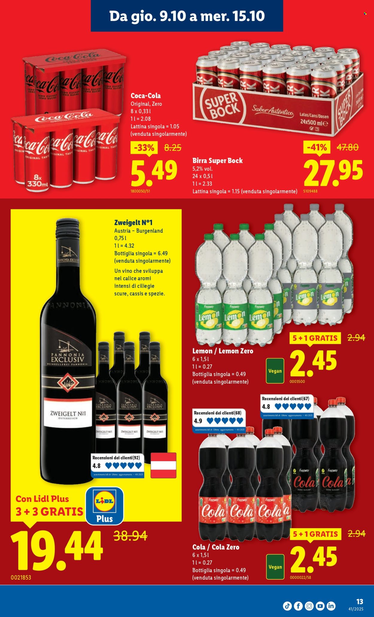 Volantino Lidl - 9.10.2025 - 15.10.2025. Pagina 13. Pagina 13