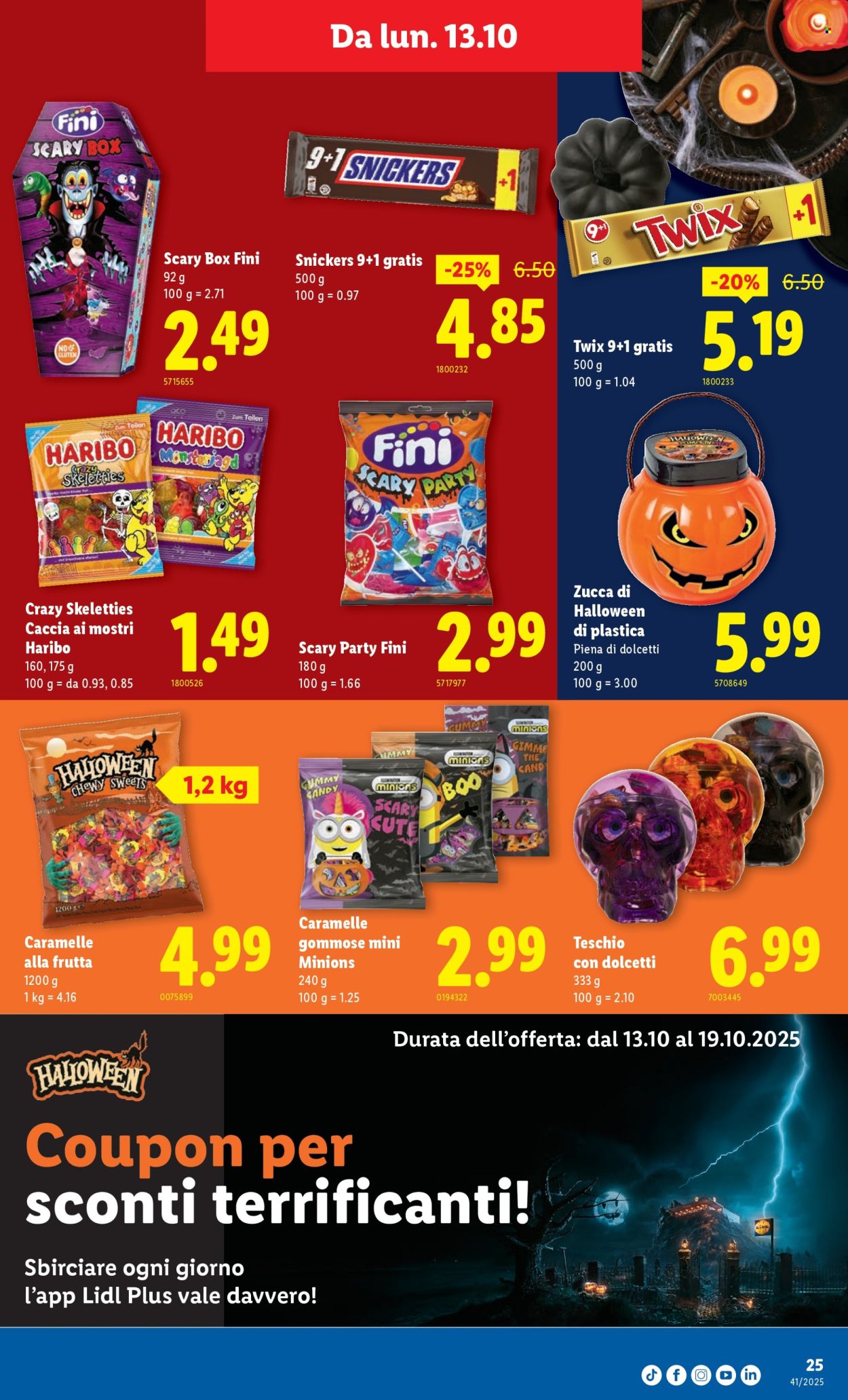 Volantino Lidl - 9.10.2025 - 15.10.2025. Pagina 25. Pagina 25