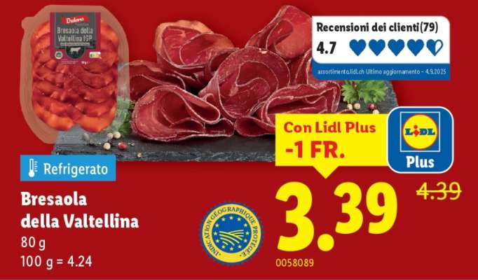 Bresaola della Valtellina
