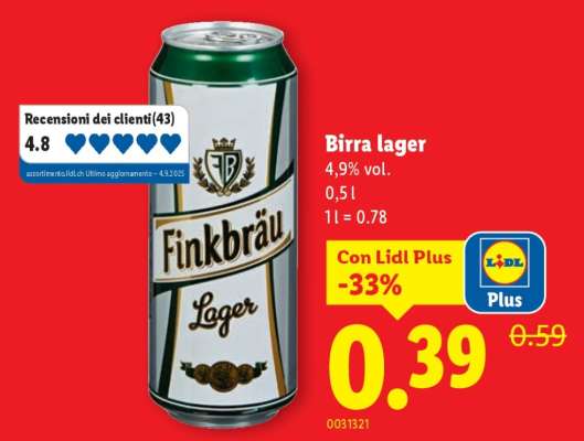 Finkbräu Lager
