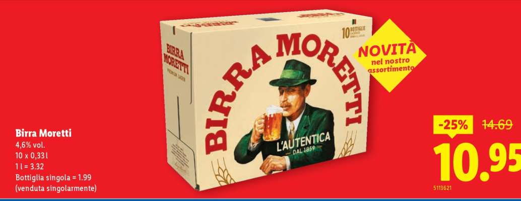 BIRRA MORETTI