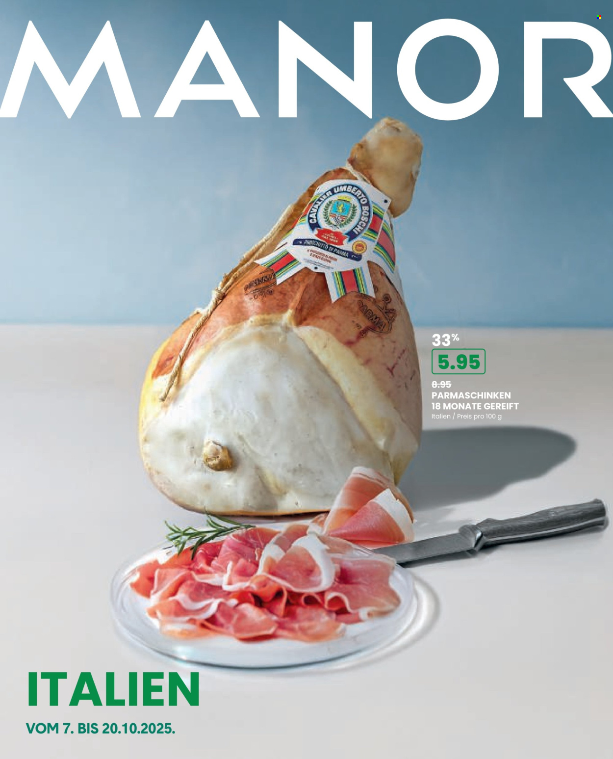 Volantino Manor - 7.10.2025 - 20.10.2025. Pagina 1. Pagina 1