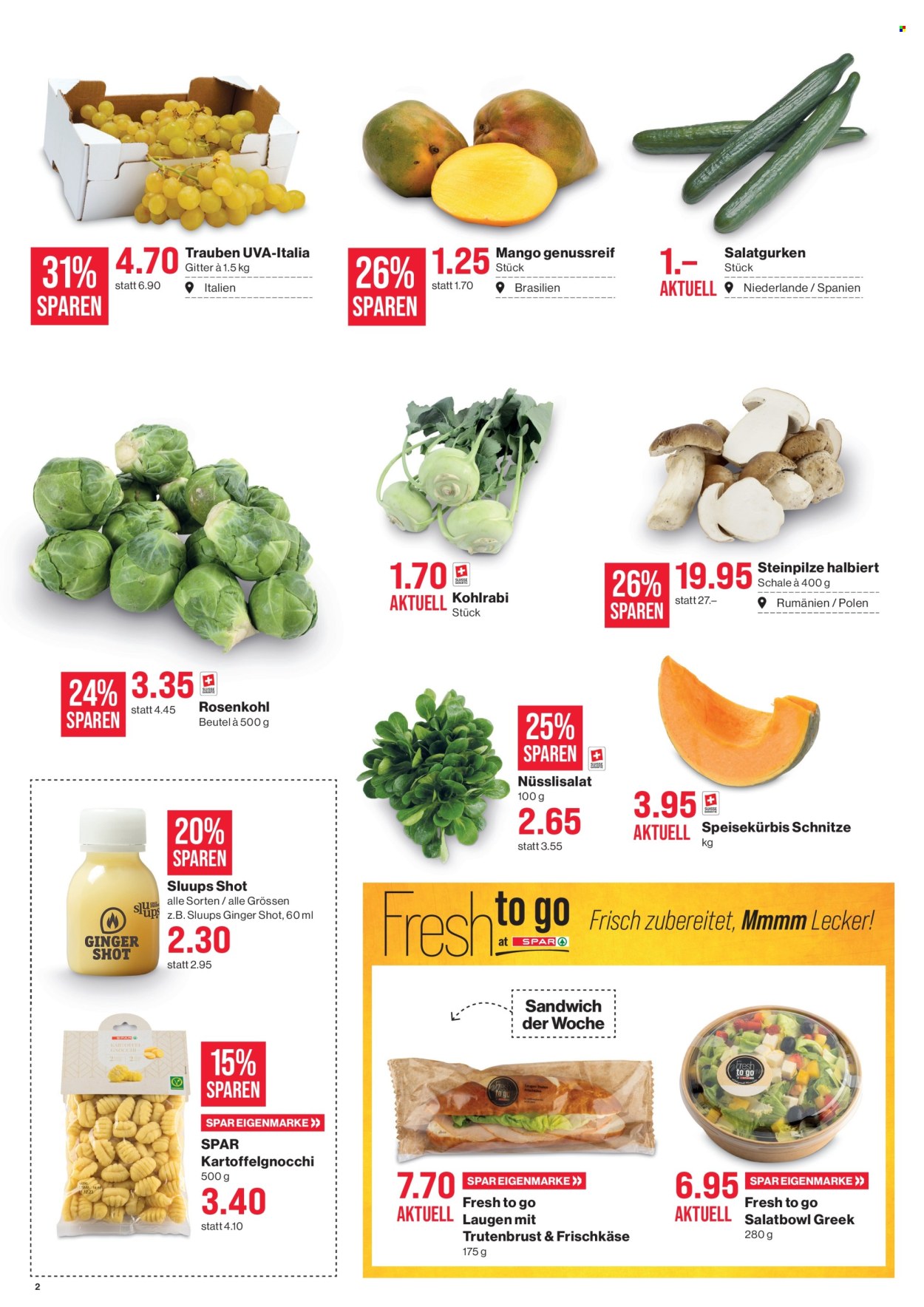 Volantino SPAR - 9.10.2025 - 15.10.2025. Pagina 2. Pagina 2