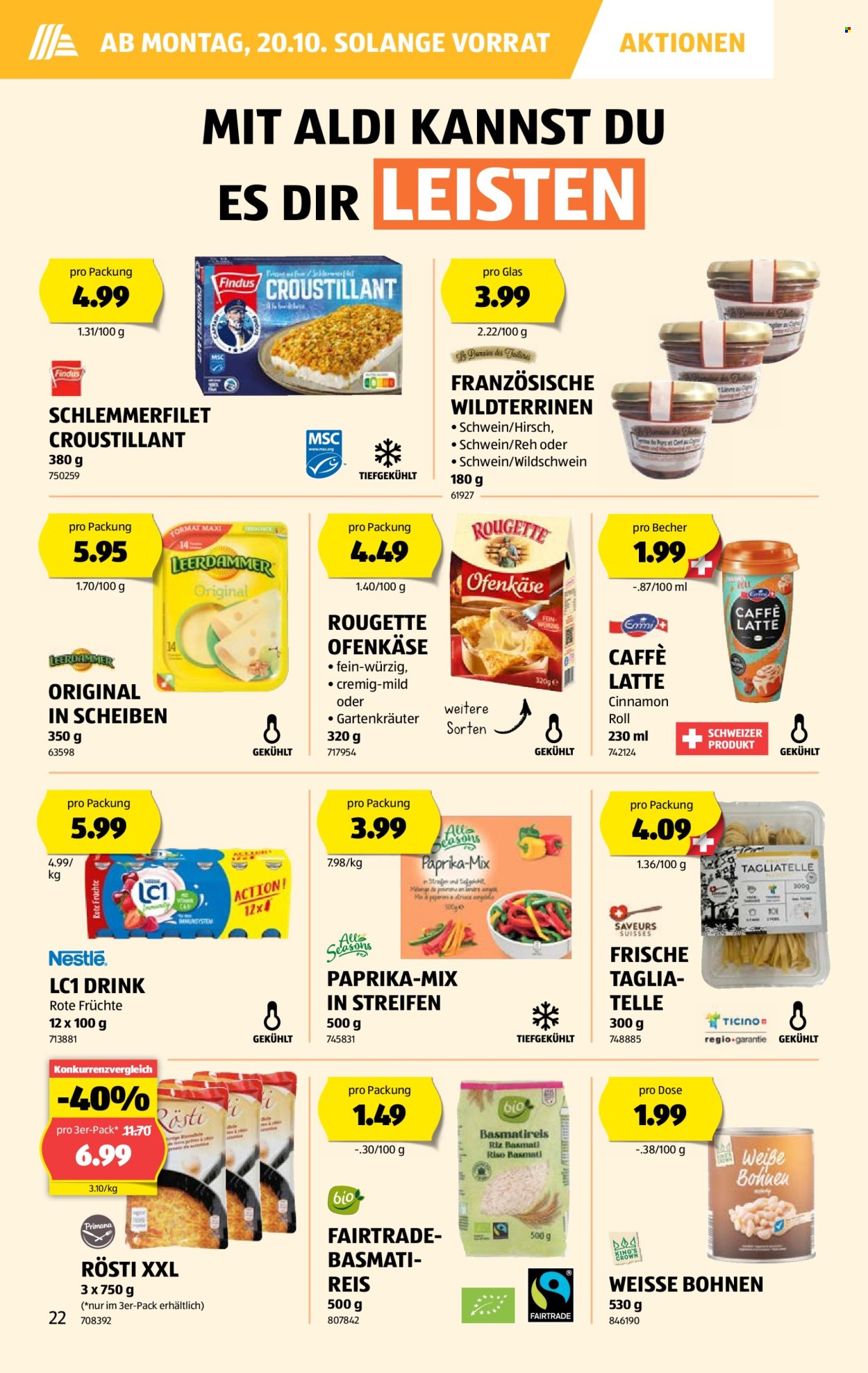 Volantino Aldi - 16.10.2025 - 22.10.2025. Pagina 22. Pagina 22