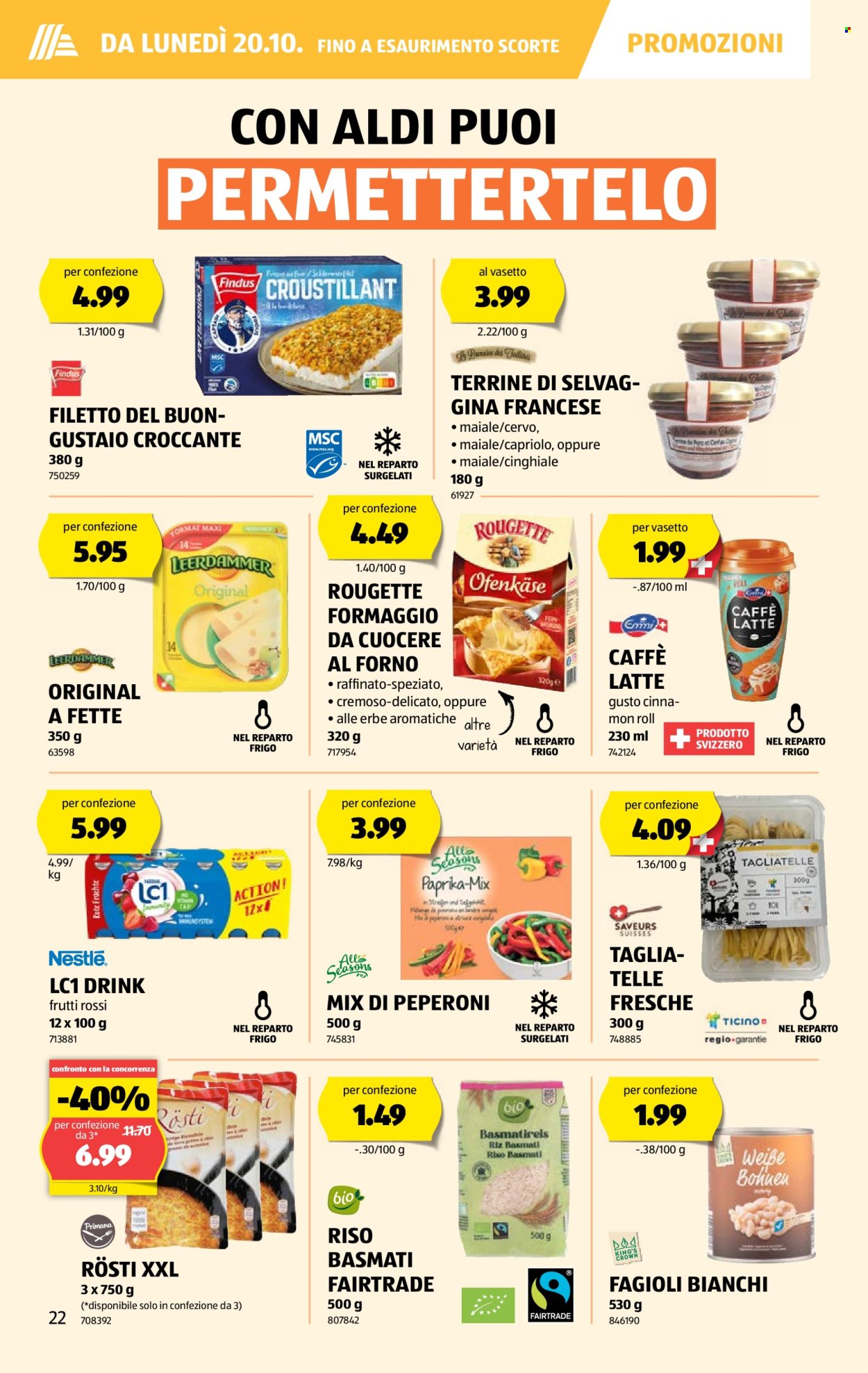 Volantino Aldi - 16.10.2025 - 22.10.2025. Pagina 22. Pagina 22
