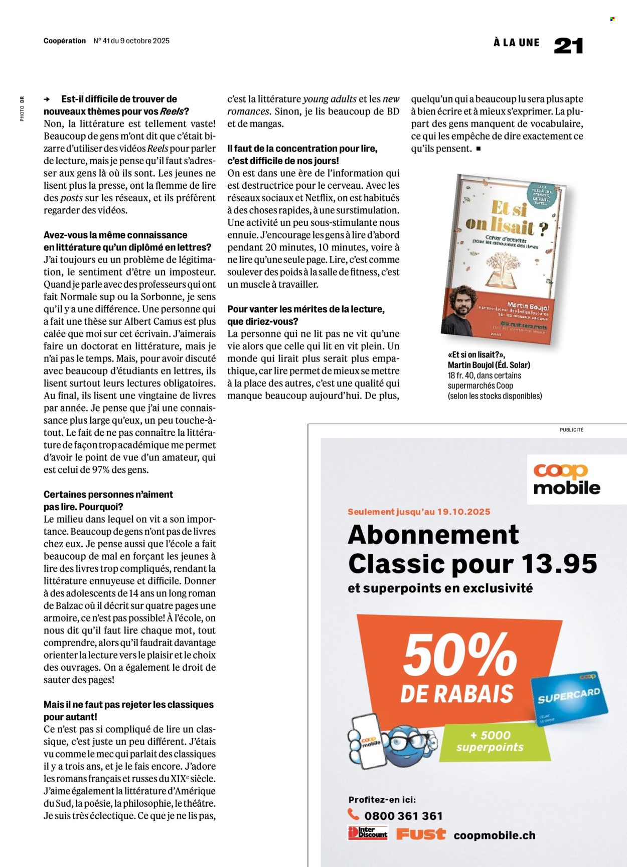 Volantino Coop - 9.10.2025 - 15.10.2025. Pagina 21. Pagina 21