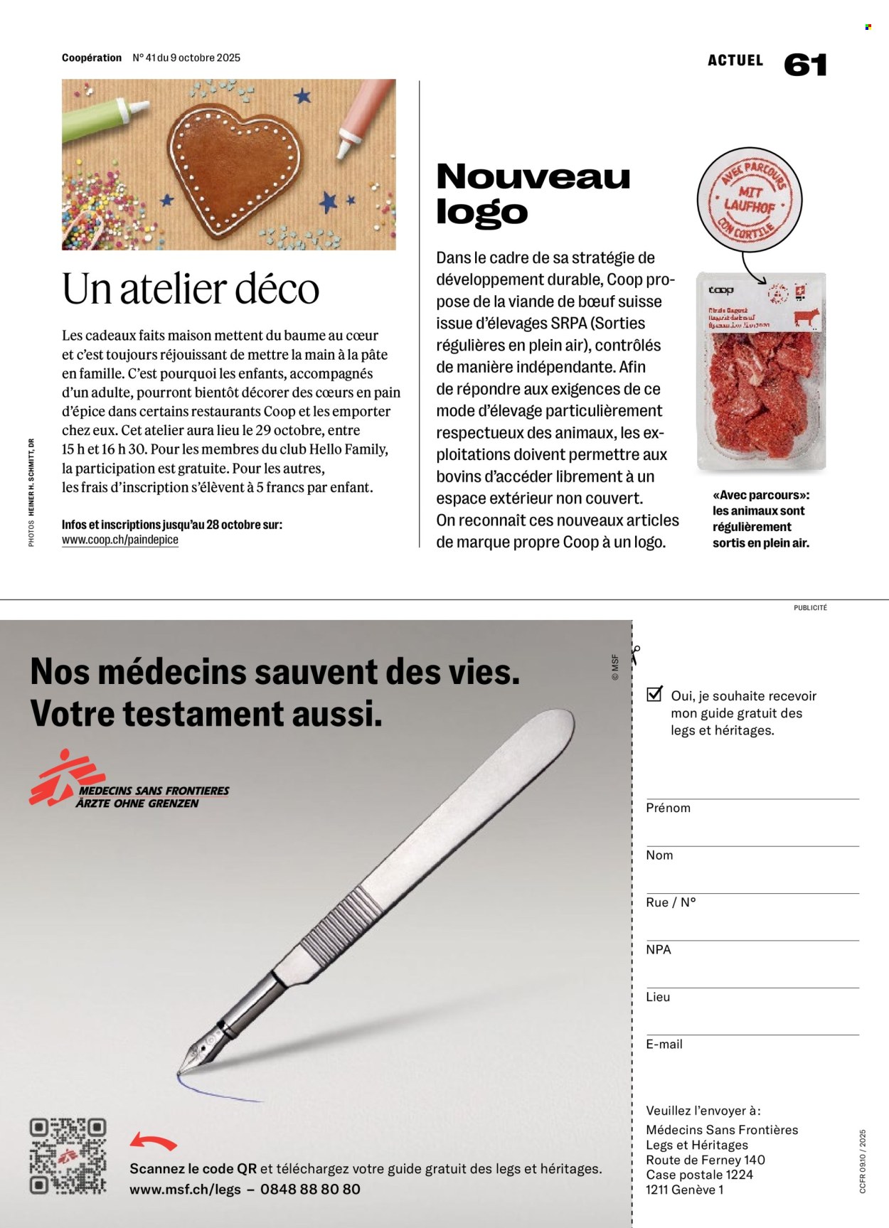 Volantino Coop - 9.10.2025 - 15.10.2025. Pagina 61. Pagina 61