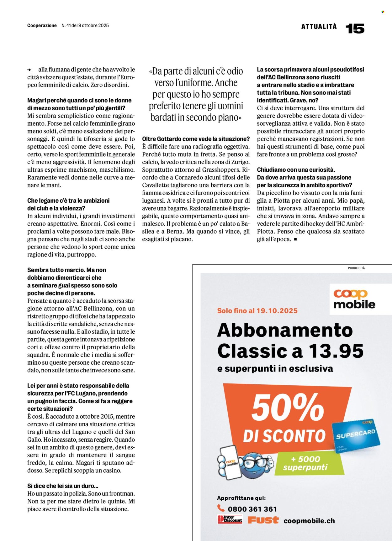 Volantino Coop - 9.10.2025 - 15.10.2025. Pagina 15. Pagina 15
