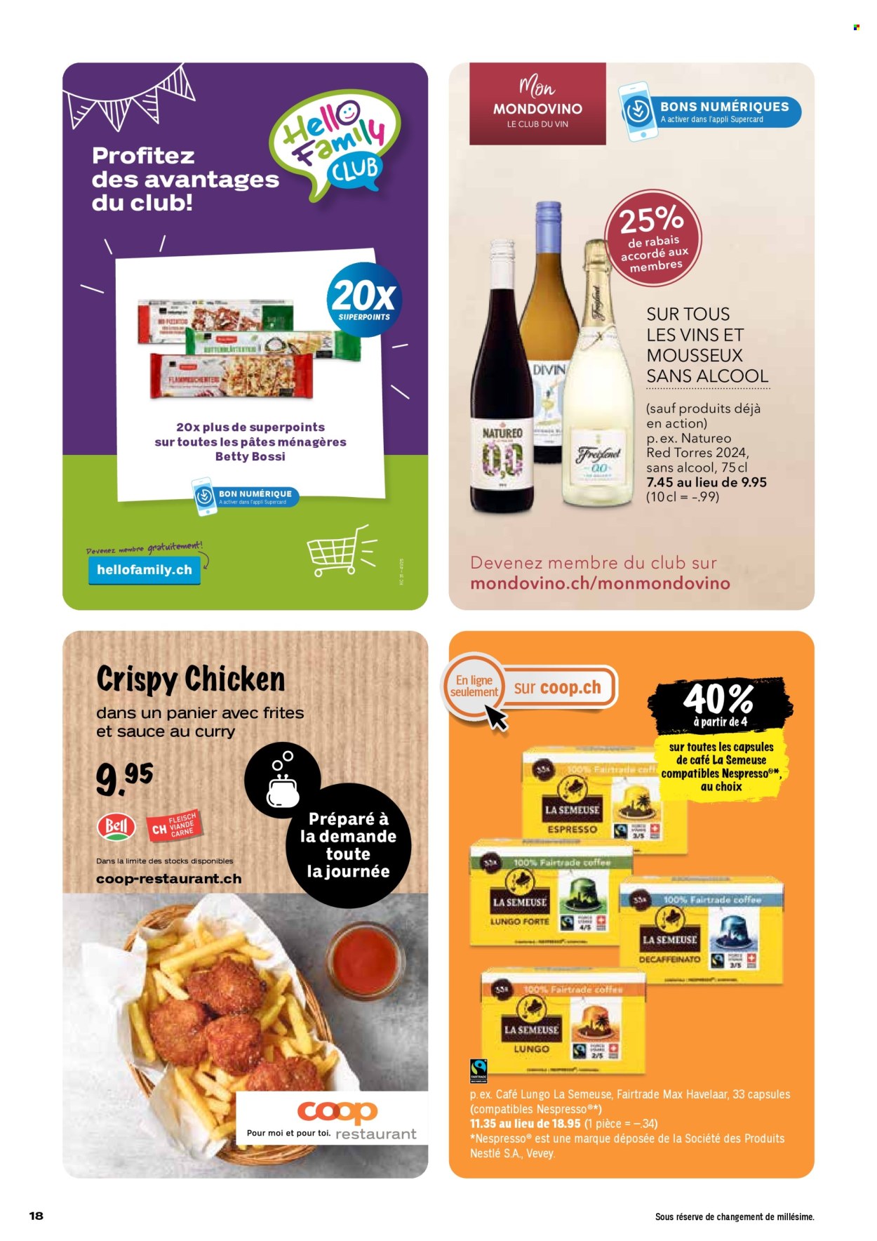 Volantino Coop - 9.10.2025 - 15.10.2025. Pagina 18. Pagina 18