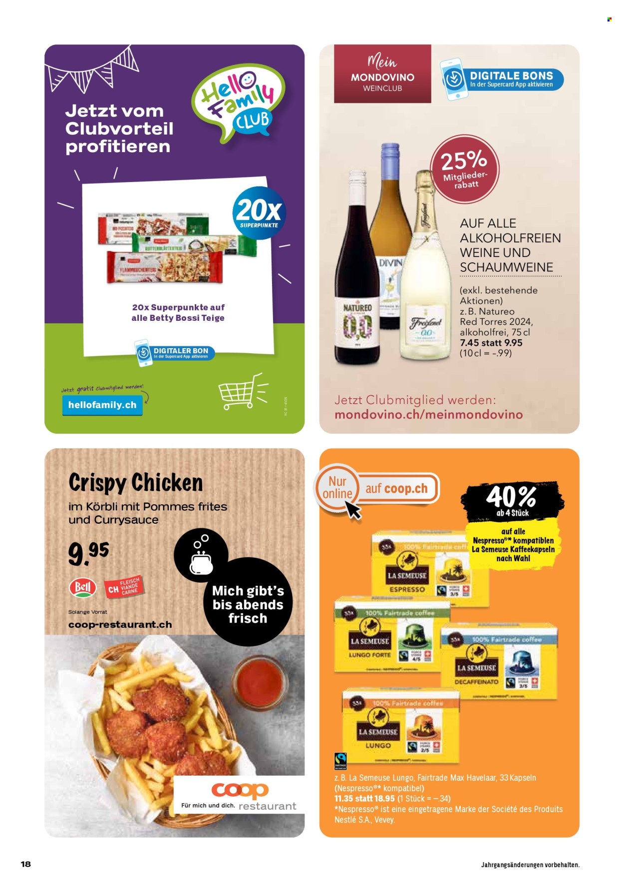 Volantino Coop - 9.10.2025 - 15.10.2025. Pagina 18. Pagina 18