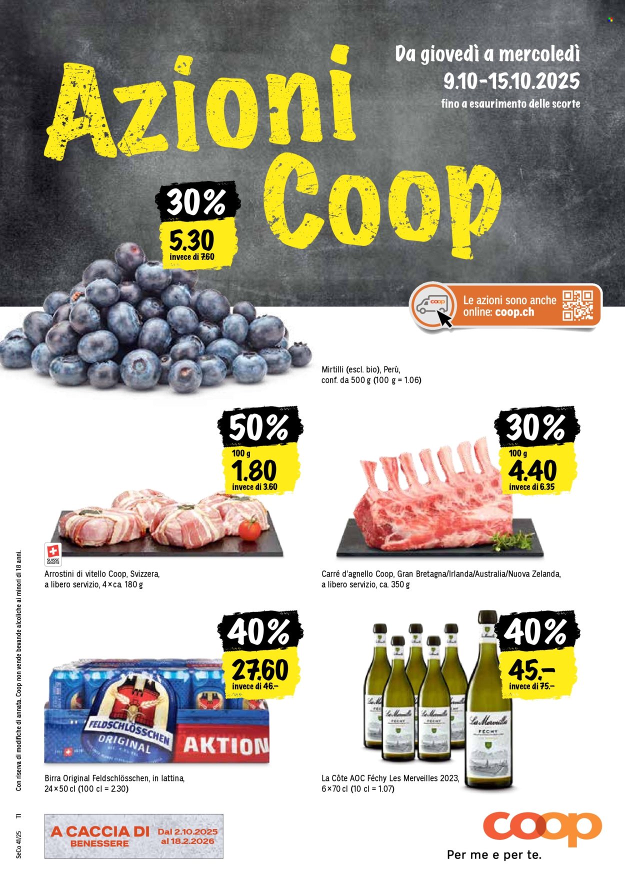 Volantino Coop - 9.10.2025 - 15.10.2025. Pagina 1. Pagina 1