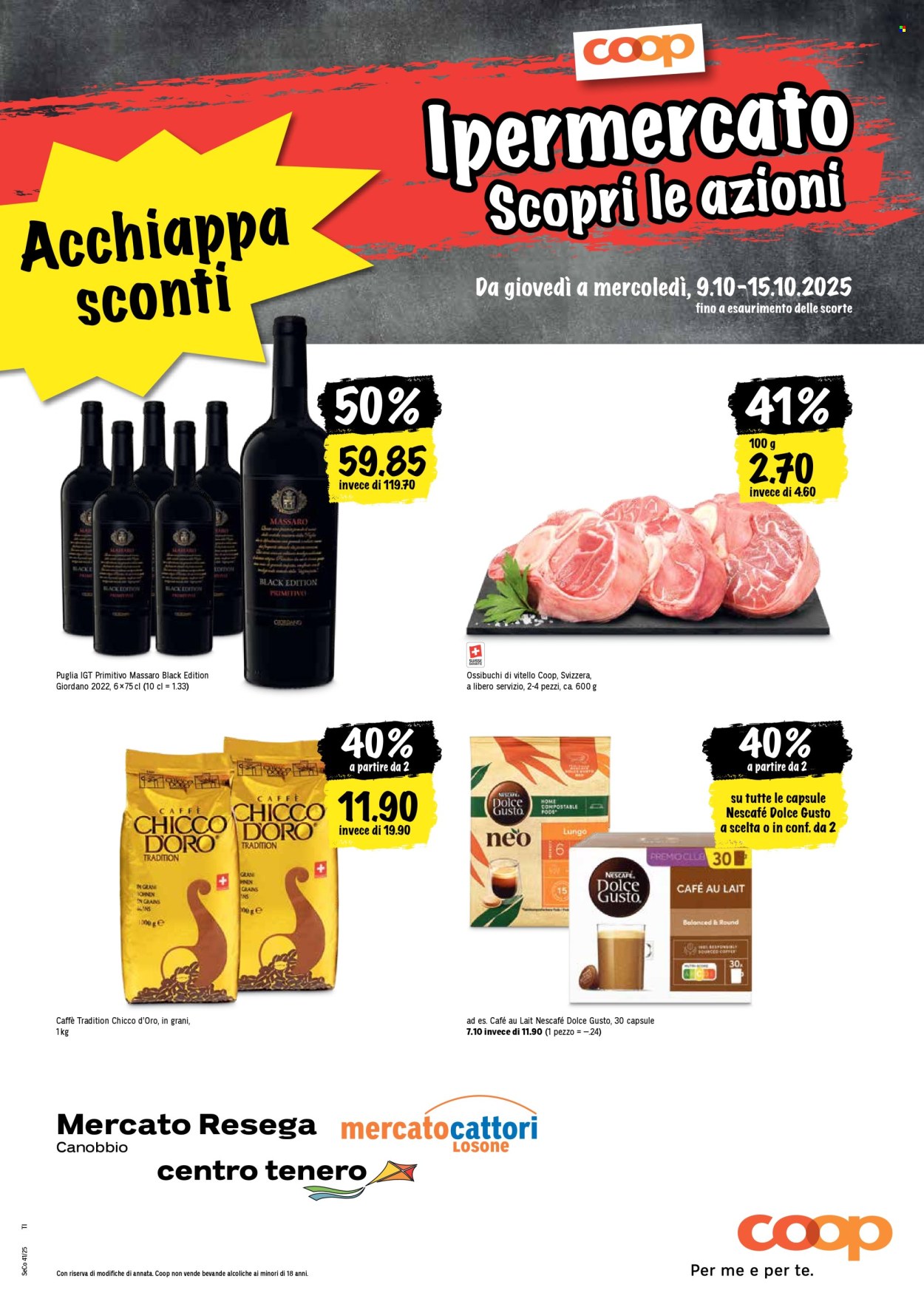 Volantino Coop - 9.10.2025 - 15.10.2025. Pagina 21. Pagina 21