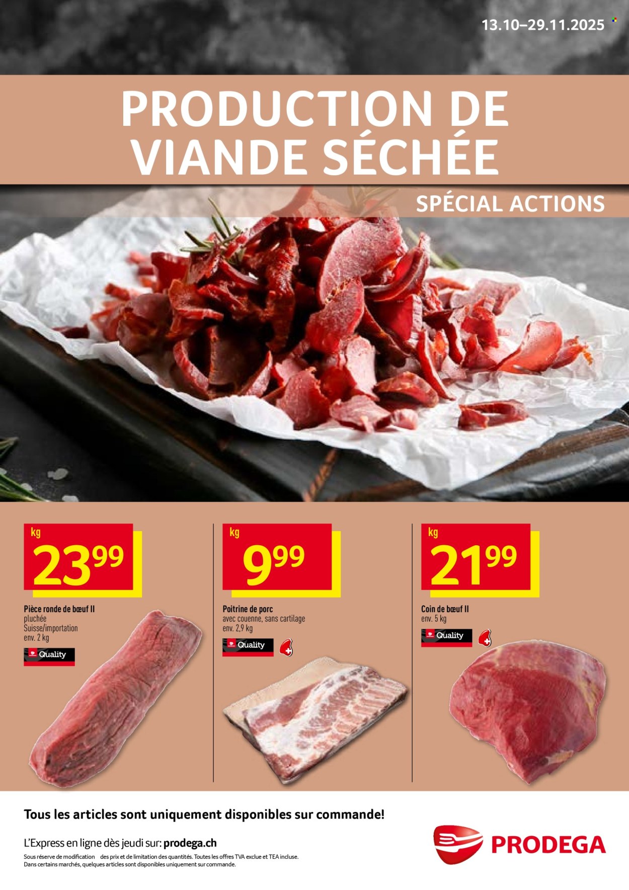 Volantino Prodega - 13.10.2025 - 29.11.2025. Pagina 1. Pagina 1