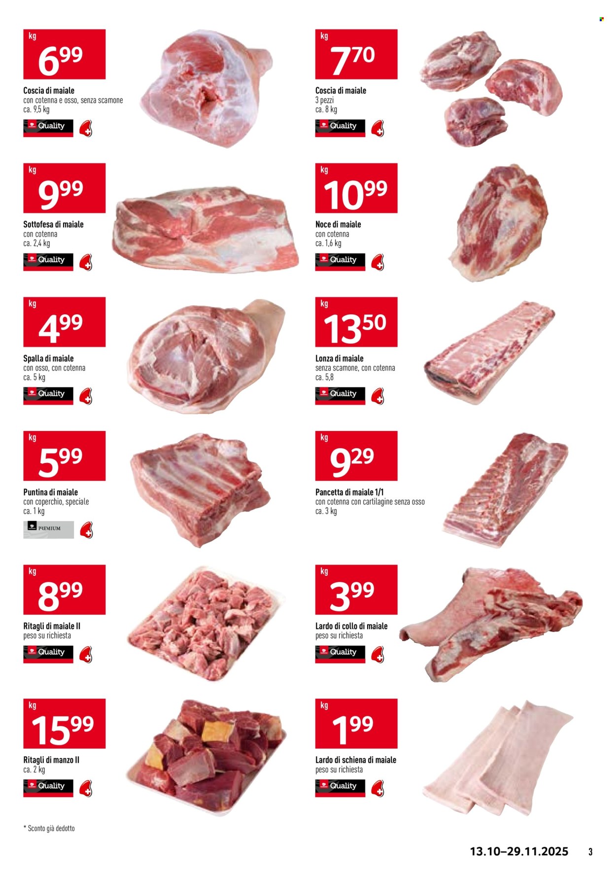 Volantino Prodega - 13.10.2025 - 29.11.2025. Pagina 3. Pagina 3