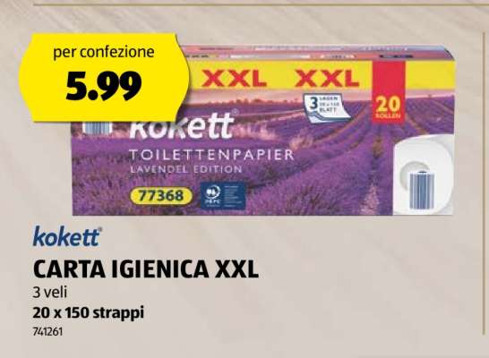 kokett CARTA IGIENICA XXL