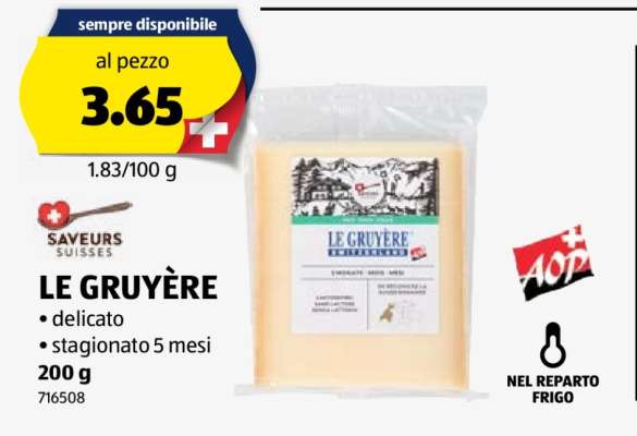LE GRUYÈRE