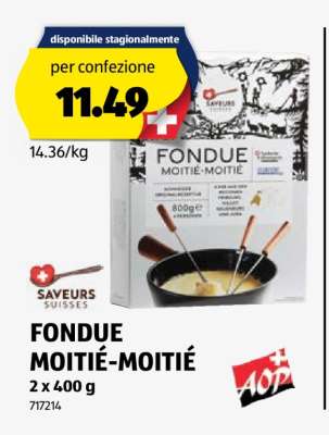 Fondue moitié-moitié
