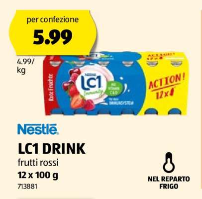 Nestlé LC1 DRINK frutti rossi
