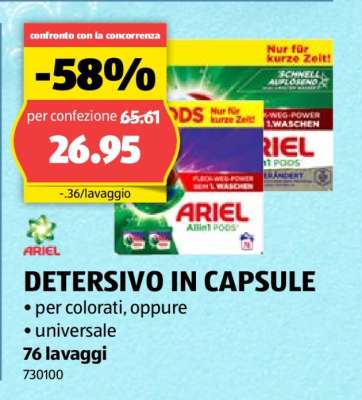 DETERSIVO IN CAPSULE