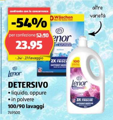 Lenor DETERSIVO