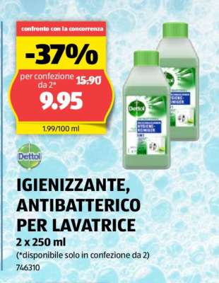 Dettol Igienizzante Antibatterico per Lavatrice