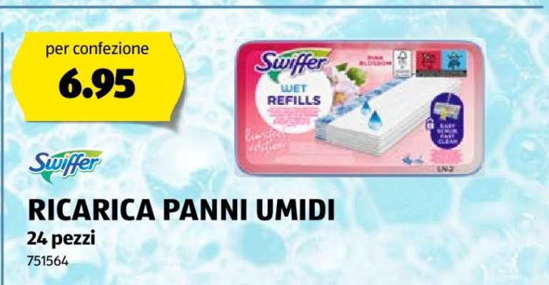 Swiffer RICARICA PANNI UMIDI