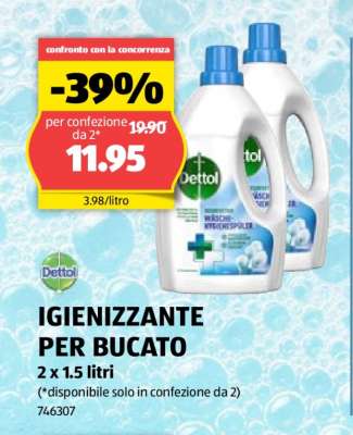 IGIENIZZANTE PER BUCATO
