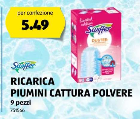 Swiffer RICARICA PIUMINI CATTURA POLVERE