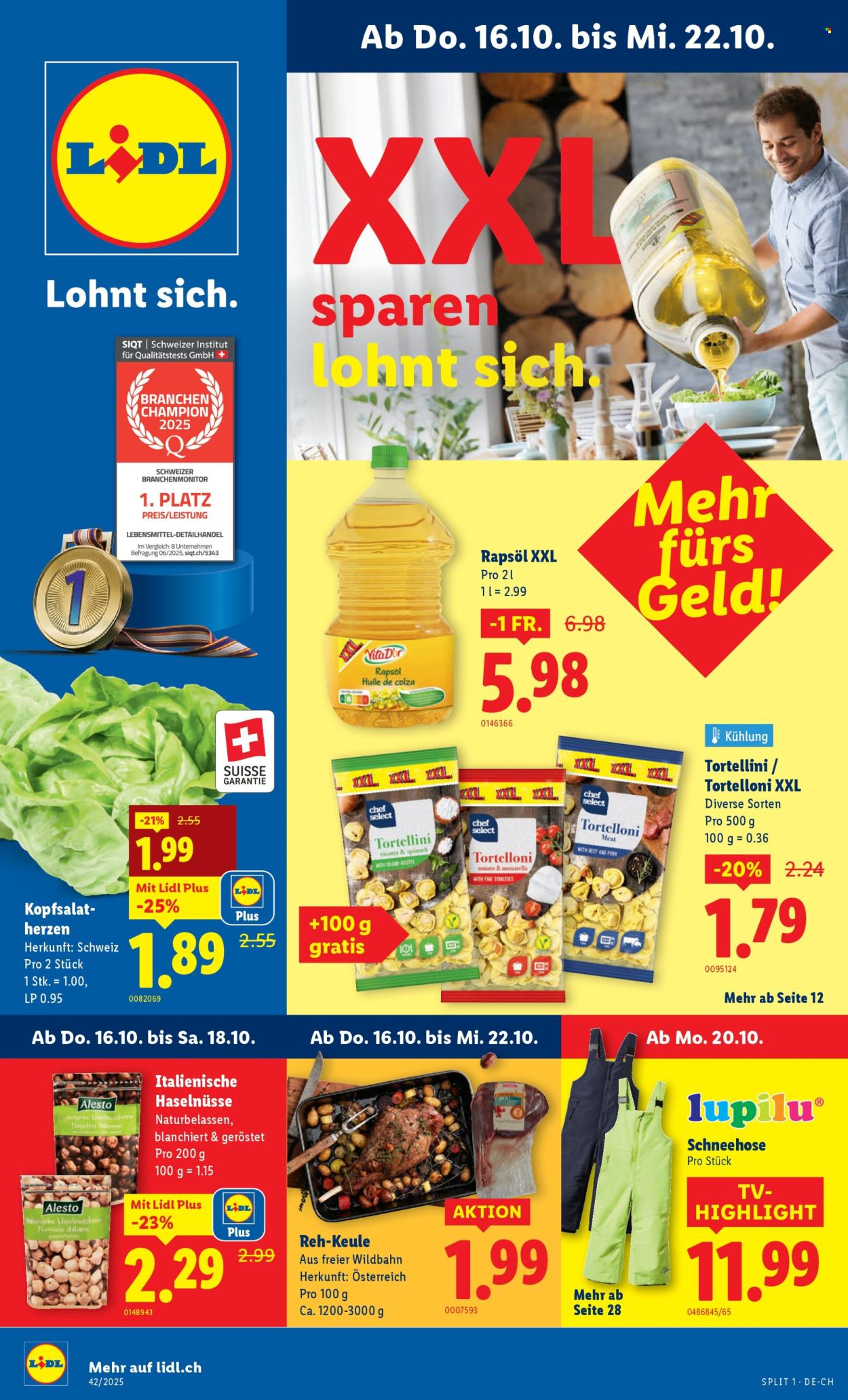 Volantino Lidl - 16.10.2025 - 22.10.2025. Pagina 1. Pagina 1